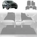 6D Diamond Car Floor Mats for Honda CR-V 2017 - 2022 RW - Custom-Fit Carpet Liner-20