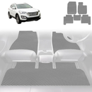 6D Diamond Car Floor Mats for Hyundai Santa Fe 2012 - 2018 (DM) - Custom-Fit Carpet Liner-6