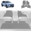 6D Diamond Car Floor Mats for Hyundai Tucson 2021 - Current (NX4) - Custom-Fit Carpet Liner-20
