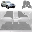 6D Diamond Car Floor Mats for Isuzu MU-X 2013 - 2020 RF - Custom-Fit Carpet Liner-22
