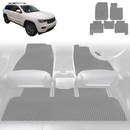 6D Diamond Car Floor Mats for Jeep Grand Cherokee 2011 - 2021 (WK) - Custom-Fit Carpet Liner-6