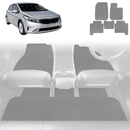 6D Diamond Car Floor Mats for Kia Cerato 2013 - 2018 (YD) - Custom-Fit Carpet Liner-6