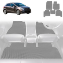 6D Diamond Car Floor Mats for Kia Rio 2016 - Current (YB SC) - Custom-Fit Carpet Liner-6