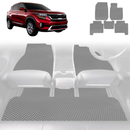 6D Diamond Car Floor Mats for Kia Seltos 2019 - Current (KX3 SP2c) - Custom-Fit Carpet Liner-6