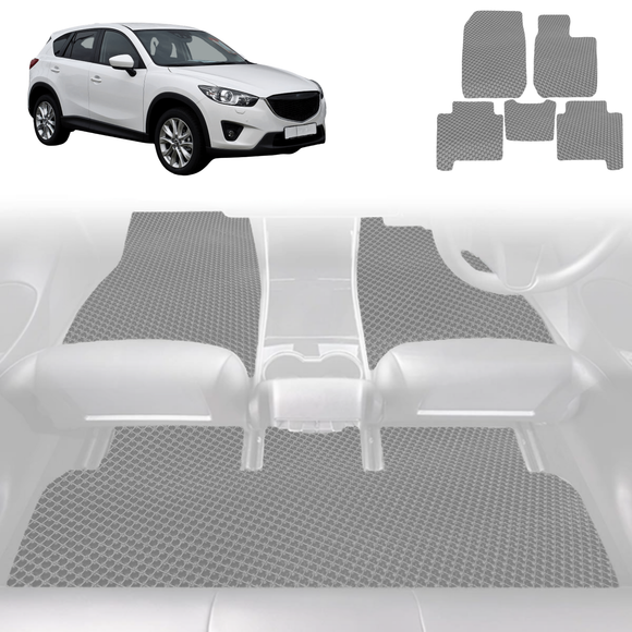 6D Diamond Car Floor Mats for Mazda CX-5 2012 - 2017 (KE) - Custom-Fit Carpet Liner