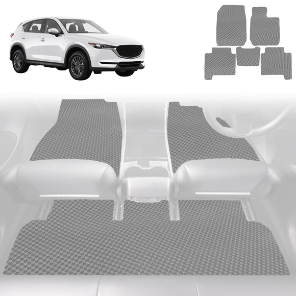 6D Diamond Car Floor Mats for Mazda CX-5 2017 - Current (KF) - Custom-Fit Carpet Liner