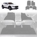 6D Diamond Car Floor Mats for Mazda CX-30 2019 - Current (DM) - Custom-Fit Carpet Liner-20
