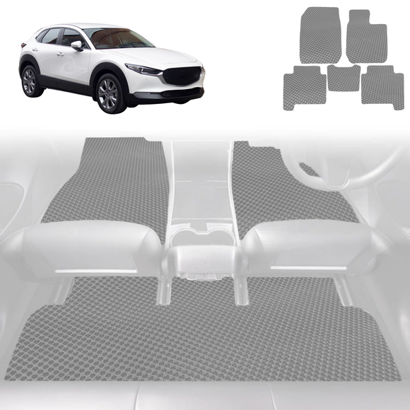6D Diamond Car Floor Mats for Mazda CX-30 2019 - Current (DM) - Custom-Fit Carpet Liner