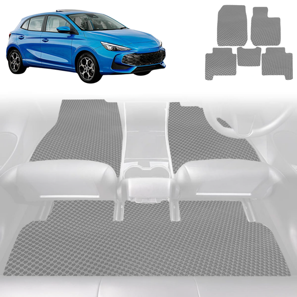 6D Diamond Car Floor Mats for MG 3 2011 - 2024 - Custom-Fit Carpet Liner