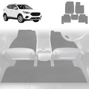 6D Diamond Car Floor Mats for MG ZS ZST 2017 - Current AZS1 - Custom-Fit Carpet Liner-6