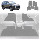 6D Diamond Car Floor Mats for Mitsubishi Pajero Sport 2015 - Current (KR/KS/QE/QF) - Custom-Fit Carpet Liner-22