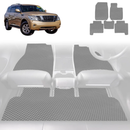 6D Diamond Car Floor Mats for Nissan Patrol Y62 2013 - Current (Y62) - Custom-Fit Carpet Liner-22