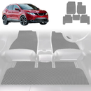 6D Diamond Car Floor Mats for Nissan QASHQAI 2014 - 2021 (J11) - Custom-Fit Carpet Liner-20