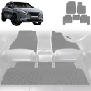 6D Diamond Car Floor Mats for Nissan QASHQAI 2022 - Current (J12) - Custom-Fit Carpet Liner-6