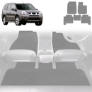 6D Diamond Car Floor Mats for Nissan X-TRAIL 2007 - 2014 (T31) - Custom-Fit Carpet Liner-20