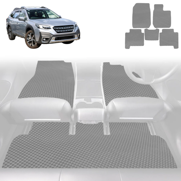 6D Diamond Car Floor Mats for Subaru Outback 2021 - Current 6GEN - Custom-Fit Carpet Liner