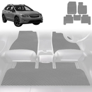 6D Diamond Car Floor Mats for Subaru XV 2012 - 2017 (GP) - Custom-Fit Carpet Liner-20
