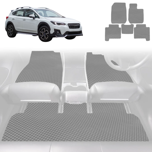6D Diamond Car Floor Mats for Subaru XV 2017 - 2022 (GT) - Custom-Fit Carpet Liner