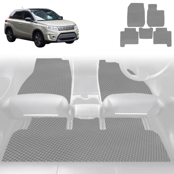 6D Diamond Car Floor Mats for Suzuki Vitara 2015 - Current (LY) - Custom-Fit Carpet Liner