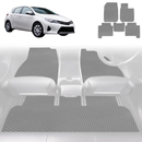 6D Diamond Car Floor Mats for Toyota Corolla 2013 - 2018 Hatch (E160/170/180) - Custom-Fit Carpet Liner-6