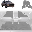 6D Diamond Car Floor Mats for Toyota Corolla Cross 2020 - Current (XG10) - Custom-Fit Carpet Liner-6