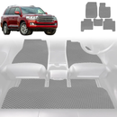 6D Diamond Car Floor Mats for Toyota LandCruiser 200 2012 - 2021 (Sahara) - Custom-Fit Carpet Liner-22
