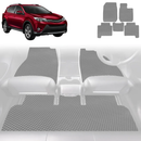 6D Diamond Car Floor Mats for Toyota RAV4 2012 - 2019 (XA40) - Custom-Fit Carpet Liner-20