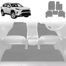 6D Diamond Car Floor Mats for Toyota RAV4 2019 - Current (XA50) - Custom-Fit Carpet Liner-6