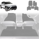 6D Diamond Car Floor Mats for Hyundai Kona 2023 - Current (SX2 Petrol) - Custom-Fit Carpet Liner-6