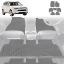 6D Diamond Car Floor Mats for Mitsubishi Outlander 2018 - 2021 (ZJ/ZK/ZL) - Custom-Fit Carpet Liner-7