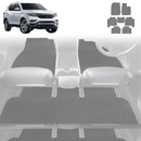 6D Diamond Car Floor Mats for SsangYong Rexton 2017 - Current Y290, Y400, Y450 - Custom-Fit Carpet Liner-7