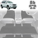 6D Diamond Car Floor Mats for Toyota Prado 2009 - 2013 (J150) - Custom-Fit Carpet Liner-24