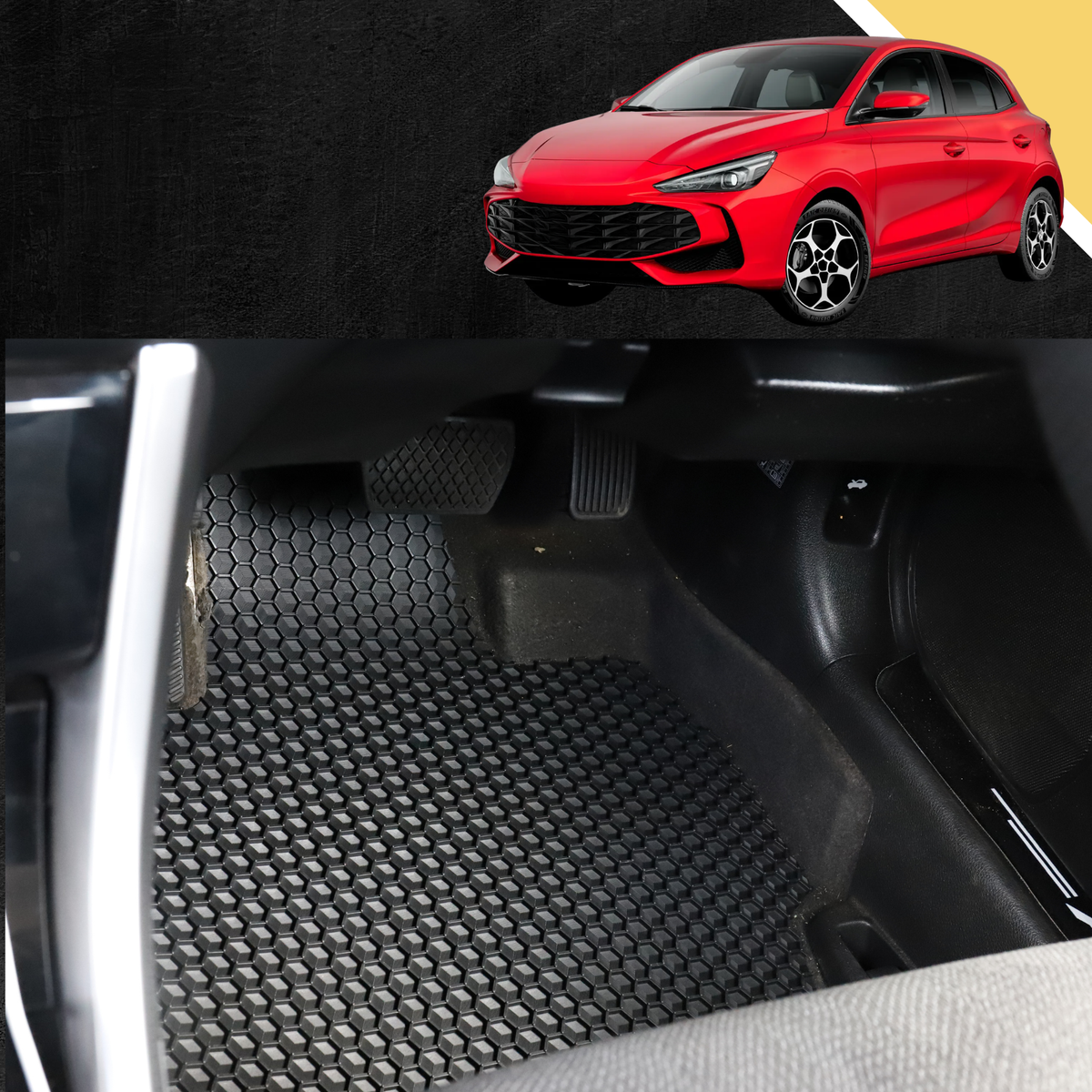 6D PRO Car Floor Mats for MG 3 2024 - Current (Hybrid+) | Outback GT
