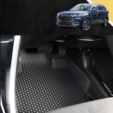 6D PRO Car Floor Mats for Chery Tiggo 8 Pro Max 2024 - Current (T31) Elite, Urban, Ultimate
