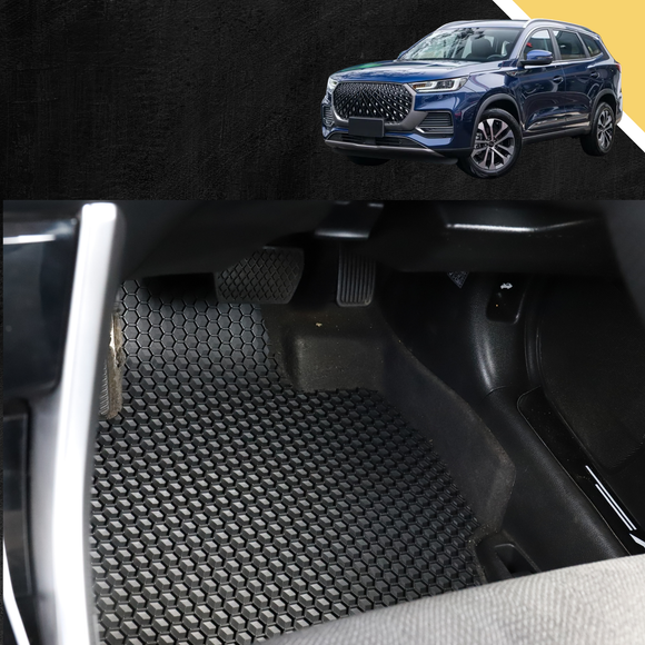 6D PRO Car Floor Mats for Chery Tiggo 8 Pro Max 2024 - Current (T31) Elite, Urban, Ultimate