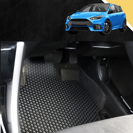 6D PRO Car Floor Mats for Ford Focus 2011 - 2018 LS, LW,LW MKII, LZ