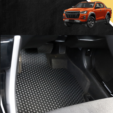 6D PRO Car Floor Mats for Isuzu D-Max Crew Cab 2020 - Current RG