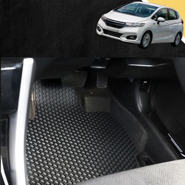 6D PRO Car Floor Mats for Honda Jazz 2014 - 2021 (FIT GK/GH/GP)