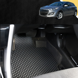 6D PRO Car Floor Mats for Hyundai i30 2012 - 2016 (GD)
