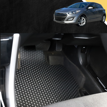6D PRO Car Floor Mats for Hyundai i30 2012 - 2016 (GD)
