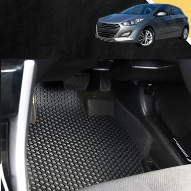 6D PRO Car Floor Mats for Hyundai i30 2012 - 2016 (GD)
