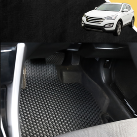 6D PRO Car Floor Mats for Hyundai Santa Fe 2012 - 2018 (DM)