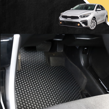 6D PRO Car Floor Mats for Kia Cerato 2018 - Current (BD)