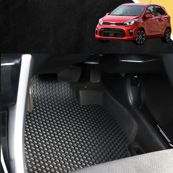 6D PRO Car Floor Mats for Kia Picanto 2017 - Current (JA)
