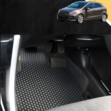 6D PRO Car Floor Mats for Kia Rio 2016 - Current (YB SC)