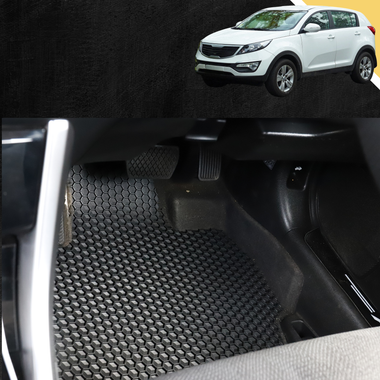 6D PRO Car Floor Mats for Kia Sportage 2010 - 2015