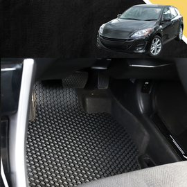 6D PRO Car Floor Mats for Mazda 3 2009 - 2013 (BL)