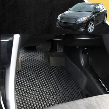 6D PRO Car Floor Mats for Mazda 3 2009 - 2013 (BL)