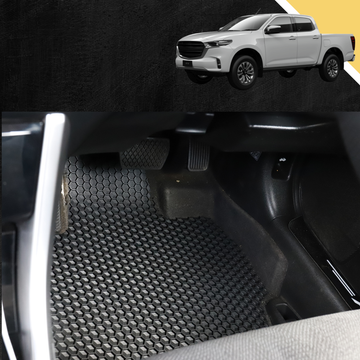 6D PRO Car Floor Mats for Mazda BT-50 Dual Cab 2020 - 2024 (TF)