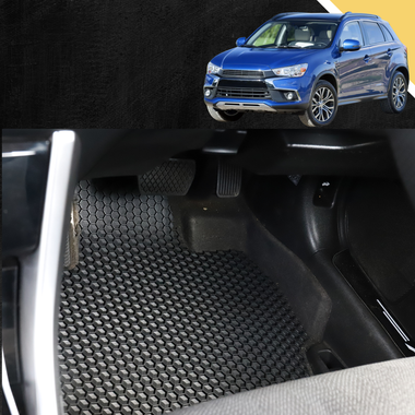 6D PRO Car Floor Mats for Mitsubishi ASX 2010 - Current (GA)